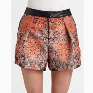 Helmut Lang mandala shorts size 8